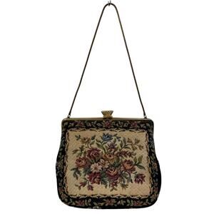 Vintage Princess Style / Petit Point Evening Bag